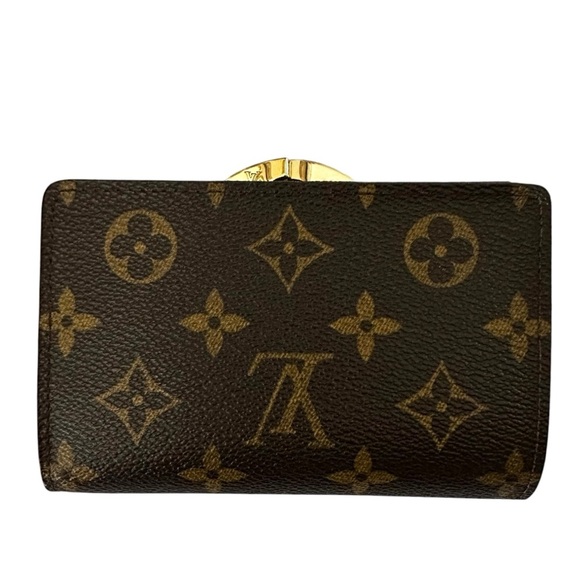 Louis Vuitton Monogram Leather Kisslock Bifold Wallet - Picture 4 of 13